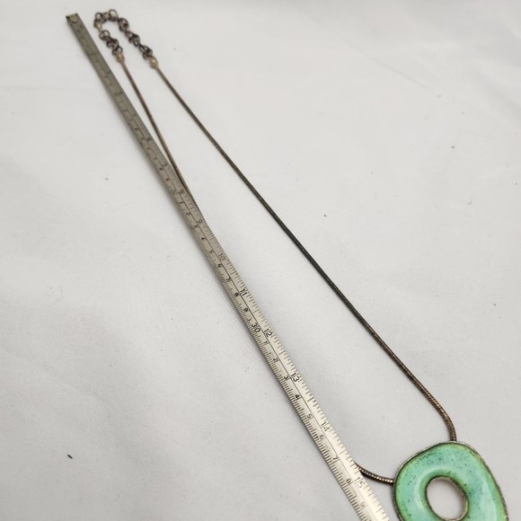 Cecile Jeanne triple hoop pendant - Picture 7 of 7